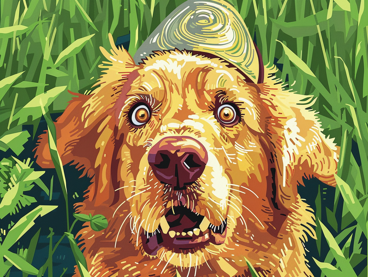 Parker's eyes spiral into Solana logos