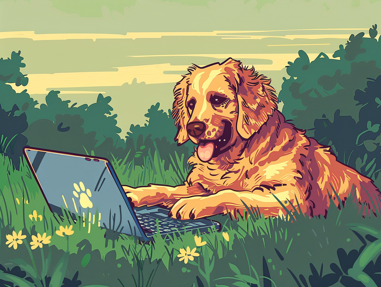 Parker coding on laptop